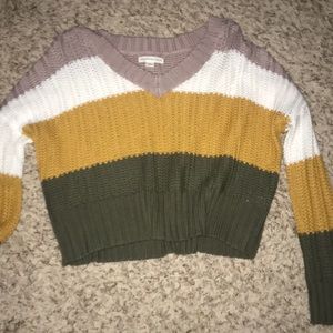 cropped sweater